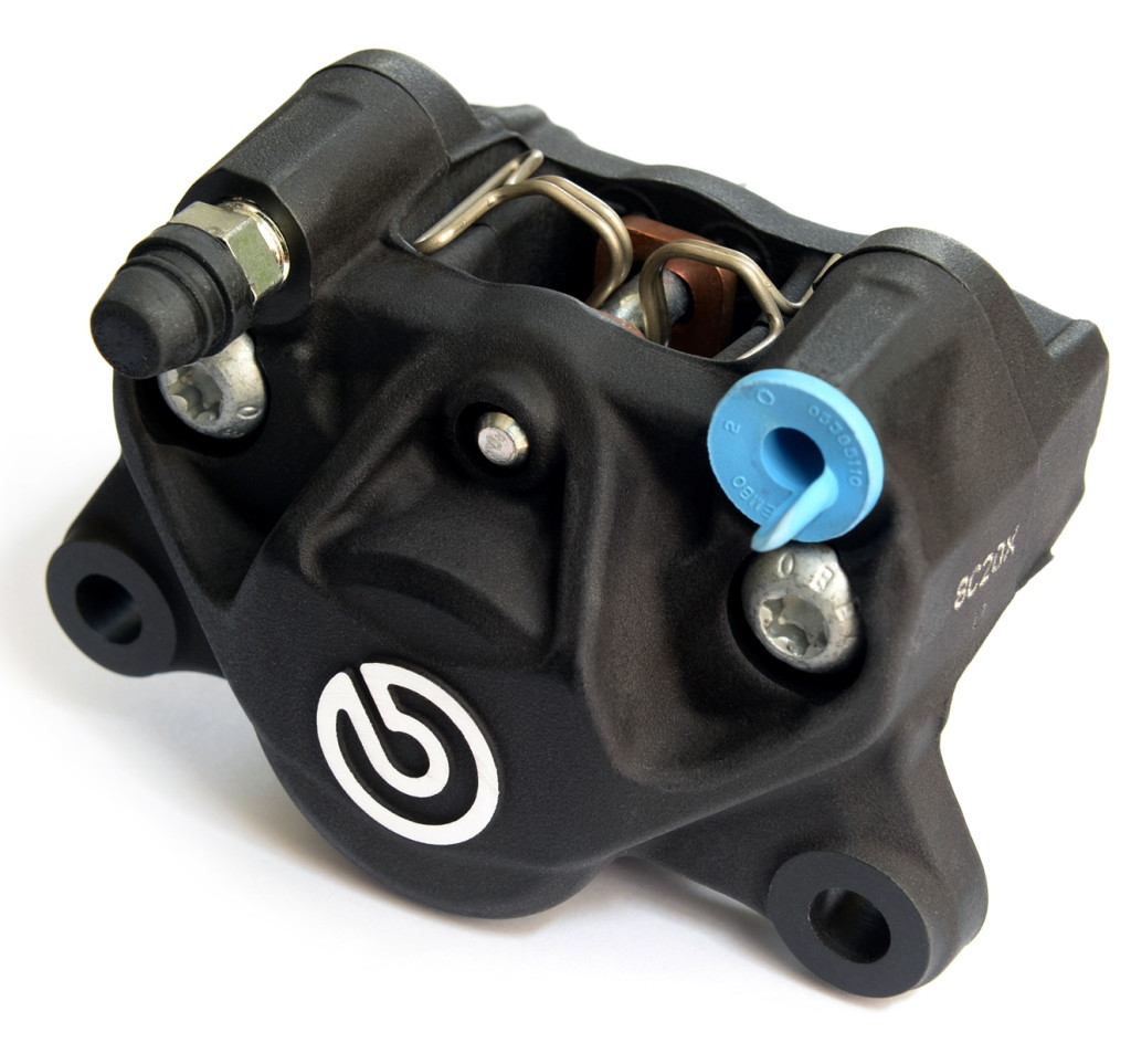 Brembo:ブレンボ P2-RS84 リアブレーキキャリパー 新カニ 84mmを使った