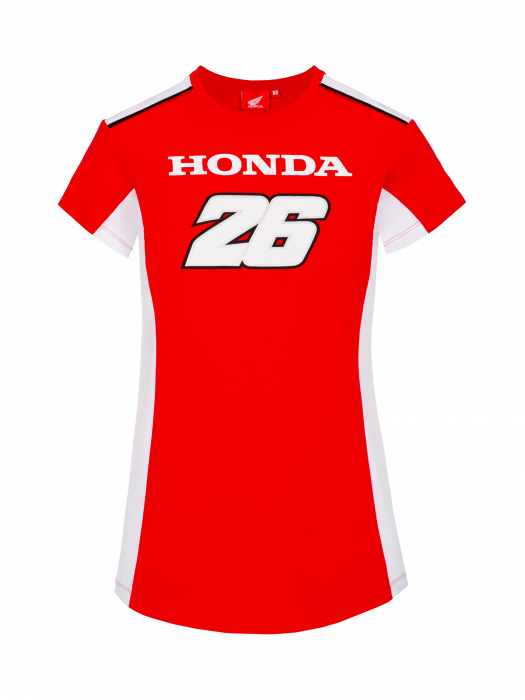 Webike Motogp Apparel モトジーピー アパレル ダニペドロサ デュアルhonda 26 Tシャツ レディース 1838006redm Tシャツ 通販