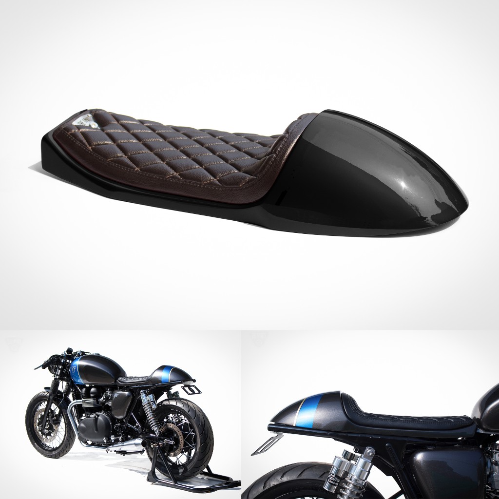 Webike The Sports Custom スポーツカスタム カフェレーサーシート タイプ 4 Thruxton 900 Tr Tn900 Crs T 4 Brn シート 通販