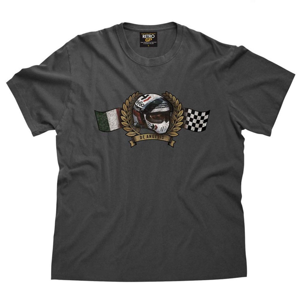 Webike Motorimoda モトーリモーダ Retro Gp レトロ Gp エリオデアンジェリス ヘルメット Tシャツ 2701we Tシャツ 通販