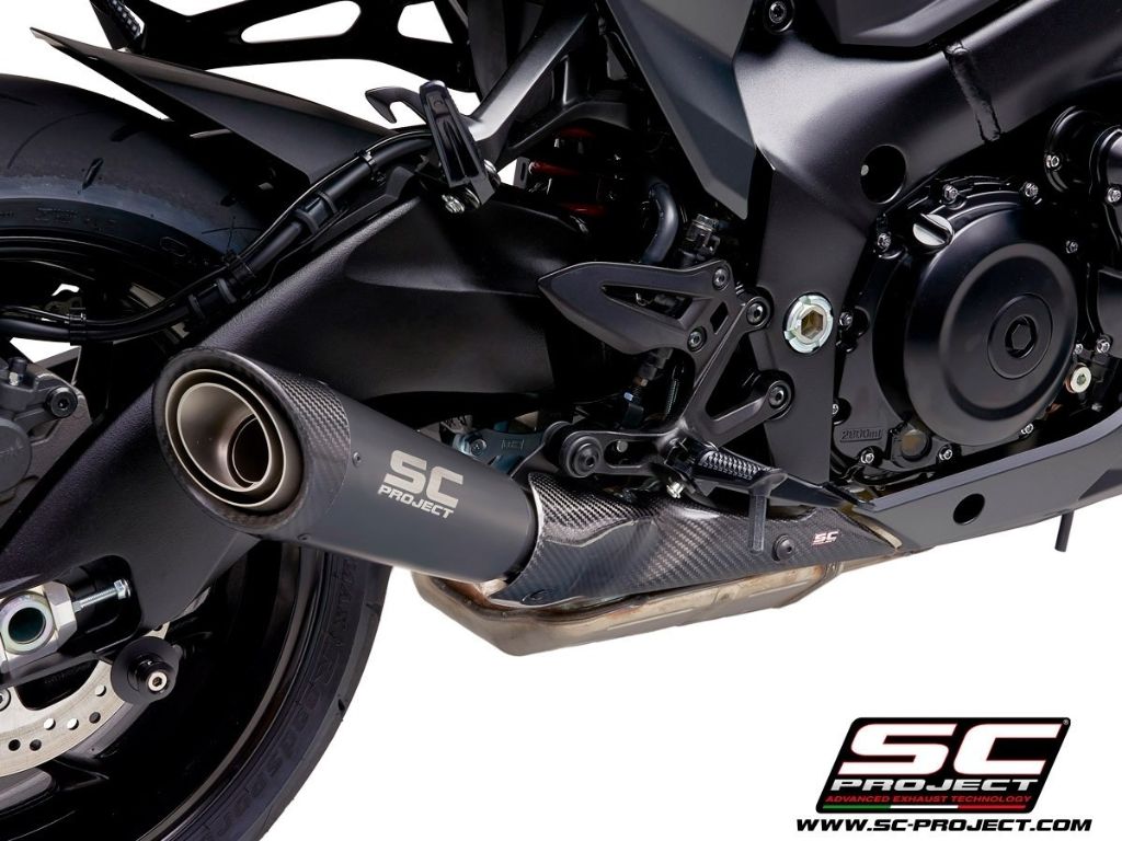 Webike Sc Project Scプロジェクト S1 スリップオン サイレンサー ブラックエディション ユーロ4対応 Gsx S 1000 S11a 41mb スリップオンマフラー 通販