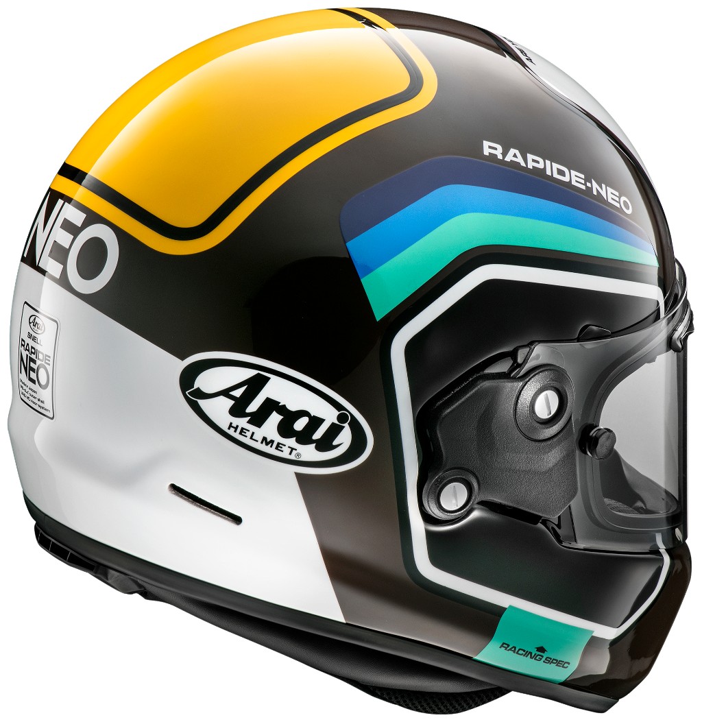 Arai RAPIDE-NEO Number Brown 棕色彩繪全罩式安全帽【總代理公司貨