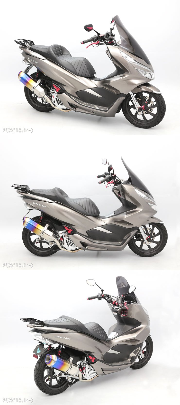 Webike Endurance エンデュランス リアキャリア リアボックスセット30l Pcx Yej800k96e30 トップケース テールボックス 通販