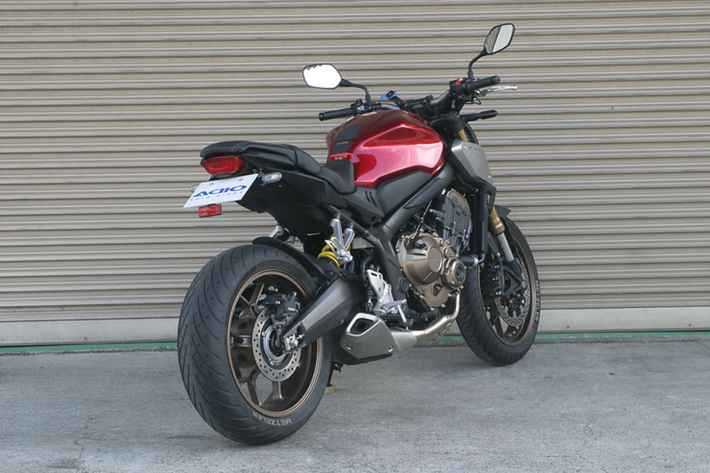 Webike Adio アディオ フェンダーレスキット Cb650r Bk フェンダーレスキット 通販