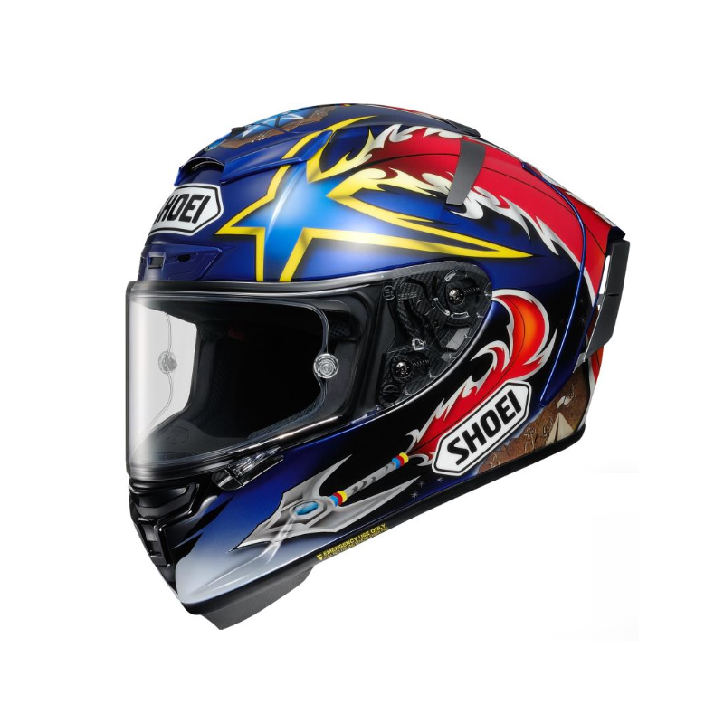 Webike Shoei ショウエイ X 14 Norick 04 X Fourteen エックス フォーティーン ノリック 04 Tc 2 Blue Red ヘルメット W 666 P フルフェイスヘルメット 通販