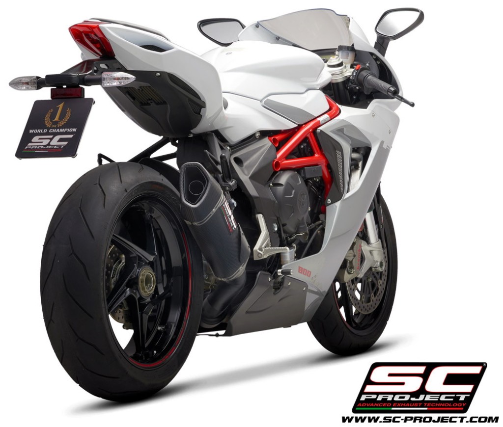 Webike Sc Project Scプロジェクト Sc1 Rスリップオンサイレンサー ユーロ4対応 F3 675 M08a 91c スリップオンマフラー 通販