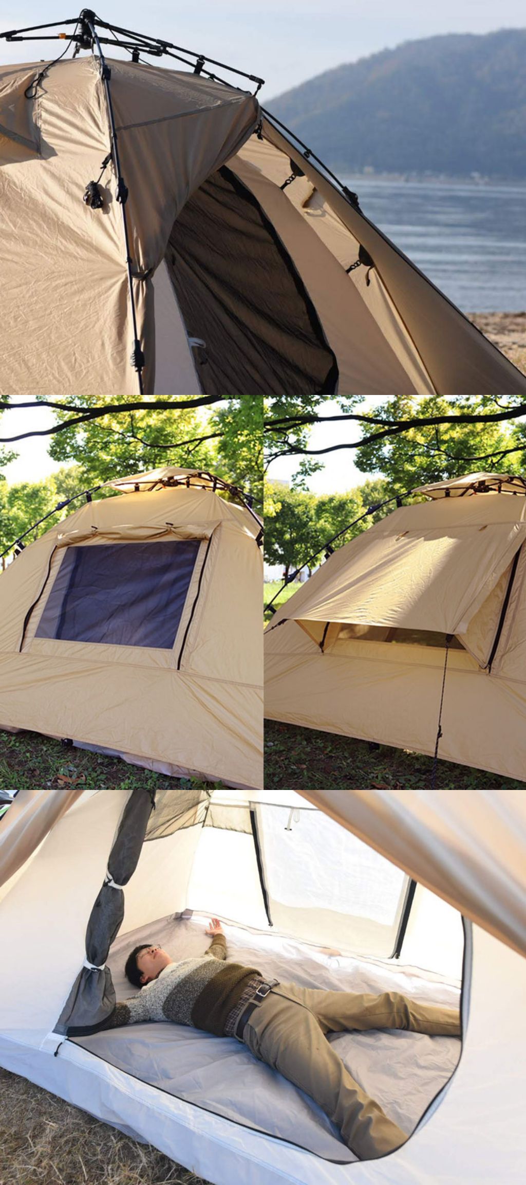 ライダーズ ワンタッチ テント