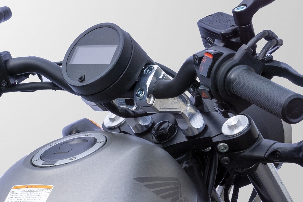 HONDA レブル1100 OVER:オーヴァー ハンドルライザーを使った、x