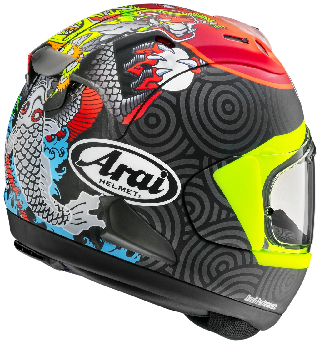 Webike Arai アライ Rx 7x Tatsuki アールエックス セブンエックス タツキ ヘルメット W 49 P フルフェイスヘルメット 通販