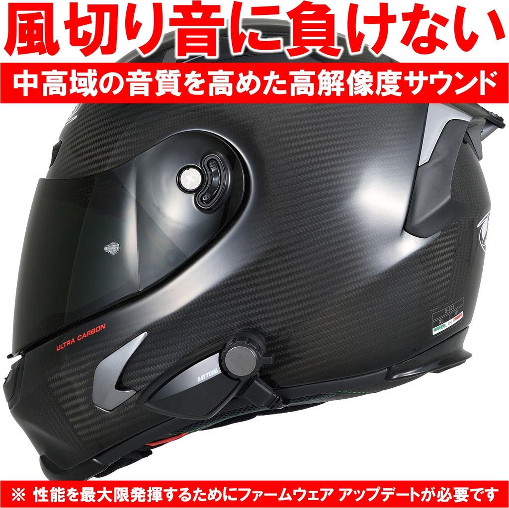 Webike Daytona デイトナ 補修 オプションパーツ インカム Dt 01 Dt E1用 オプション品 超スリム高音質スピーカー インカム インターコム 通販