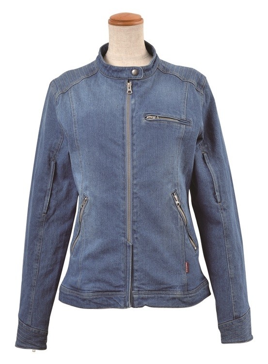 Webike Rosso Stylelab ロッソ スタイルラボ デニムライダースジャケット レディース Roj 91 ライディングジャケット 通販