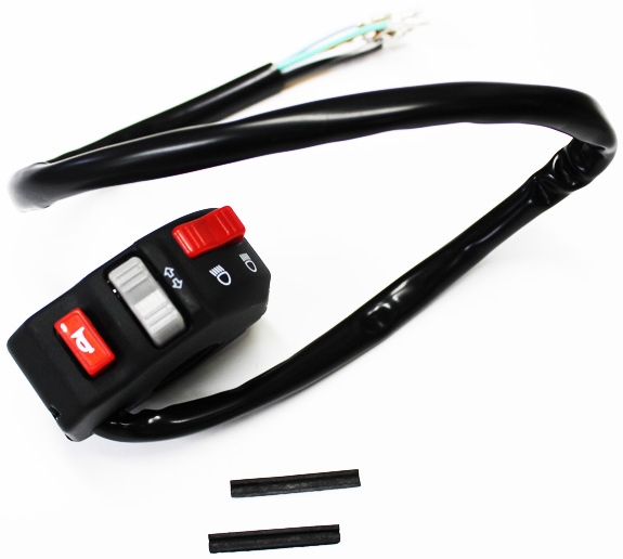 Madmax 通用型薄型把手開關左側 E21 6113l Webike歷史新低價特賣