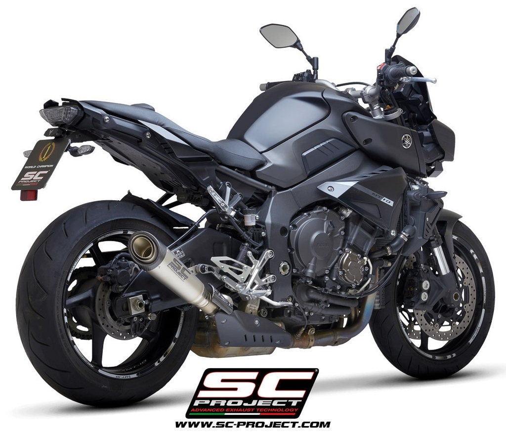 Webike Sc Project Scプロジェクト S1 スリップオンサイレンサー フルチタンリンクパイプ ユーロ4対応 Mt 10 Y T41t スリップオンマフラー 通販