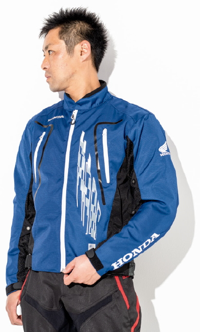 Webike Honda Riding Gear ホンダ ライディングギア フレキシブルエアインテークブルゾン 0sytn33hb3l メッシュジャケット 通販