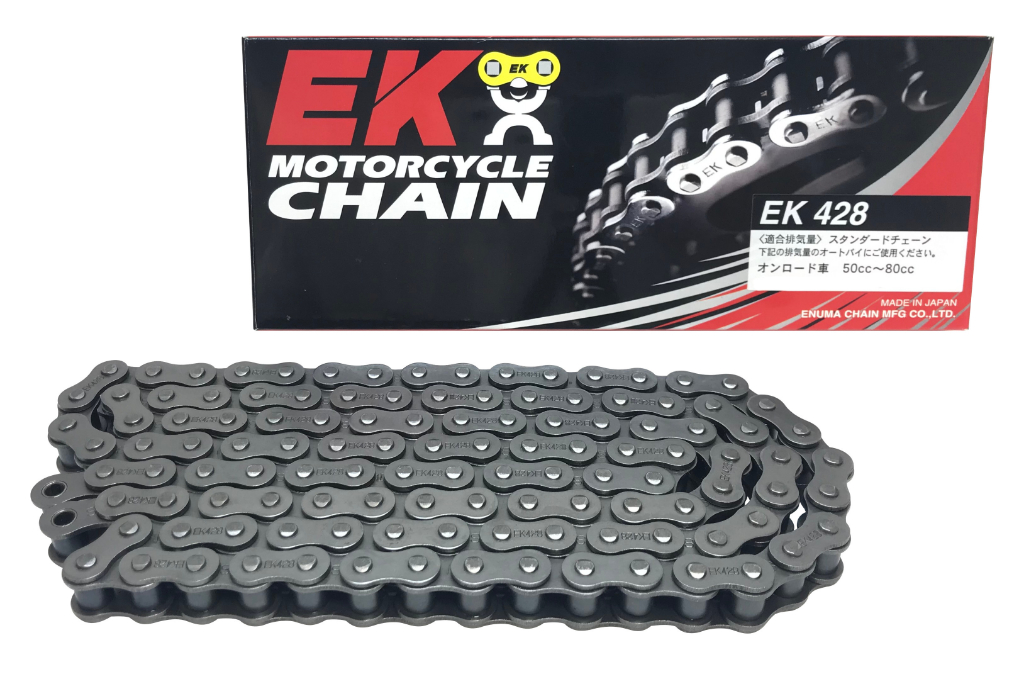 Ek Chain 標準鏈條428 428 100l Spj Webike摩托百貨