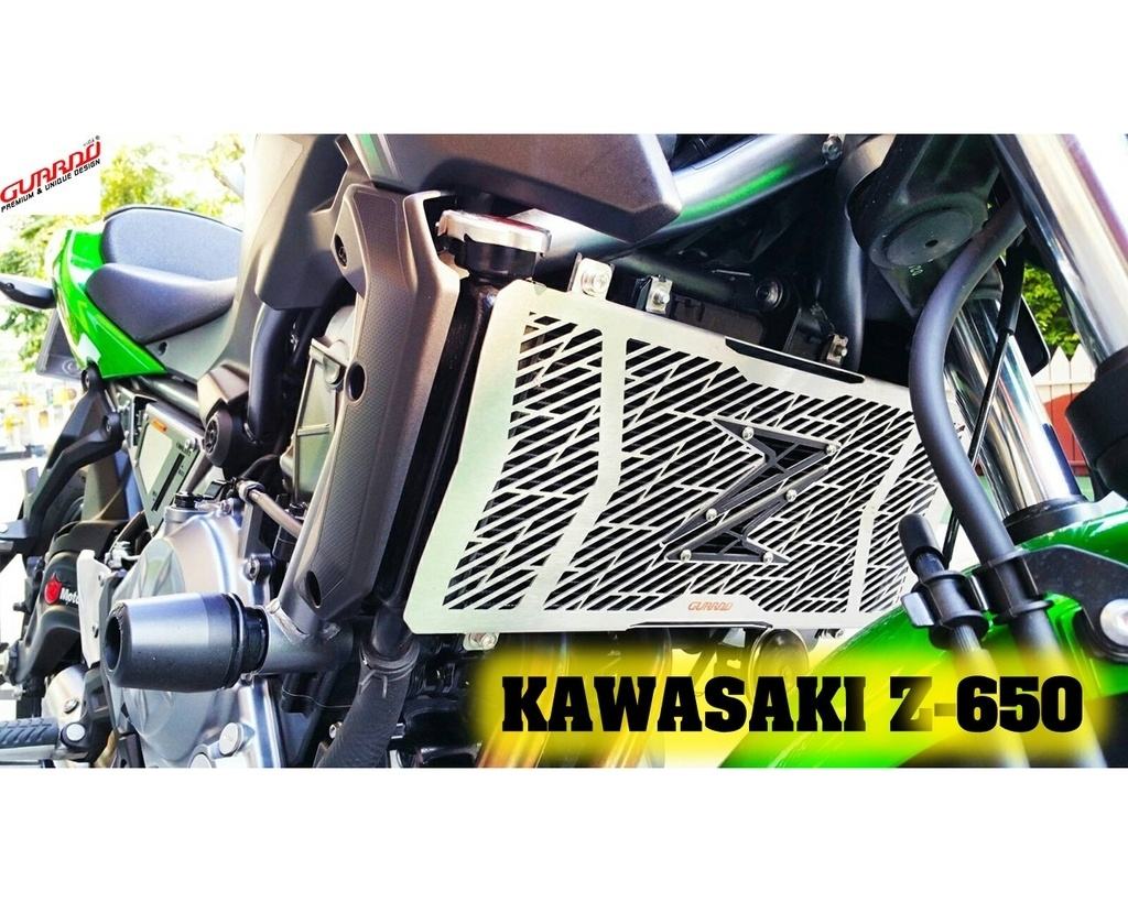 KAWASAKI Z650 GUARDOガルドー Stainless Steel Radiator Guard Z650を使った、非公開