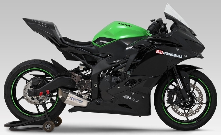 レトロマッチラベル 北欧デザイン 鳥 zx25r フルエキゾーストのみ