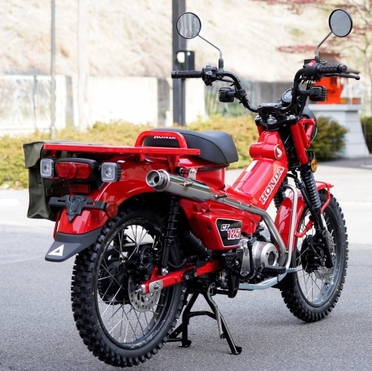 Webike Minimoto ミニモト Spクラシックマフラー Ct125ハンターカブ 7457 フルエキゾーストマフラー 通販