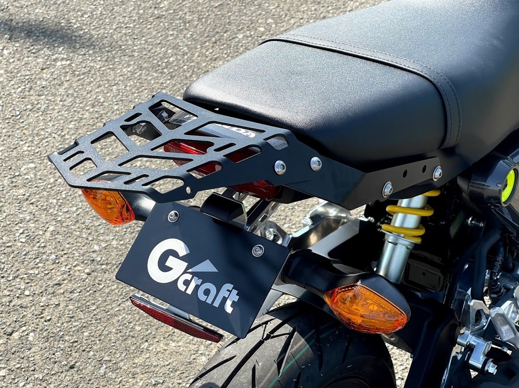 Webike G Craft ジークラフト Gクラフト リアキャリア Grom リアキャリア 通販