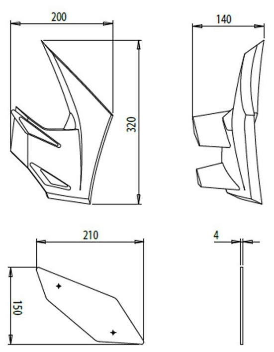 Puig Downforce 街車空力套件 327n Webike摩托百貨