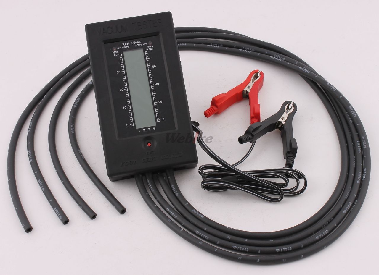 Webike Kowa 興和精機 デジタル バキュームゲージ 4気筒用 Kek 55 64 バキュームゲージ 通販