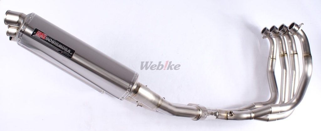 YOSHIMURA cyclone三角橢圓全段式鈦合金排氣管(110-509-8980)| Webike