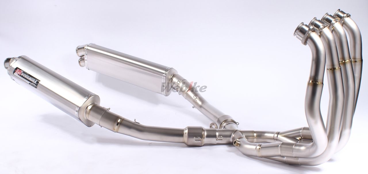 YOSHIMURA cyclone三角橢圓全段式鈦合金排氣管(110-509-8980)| Webike