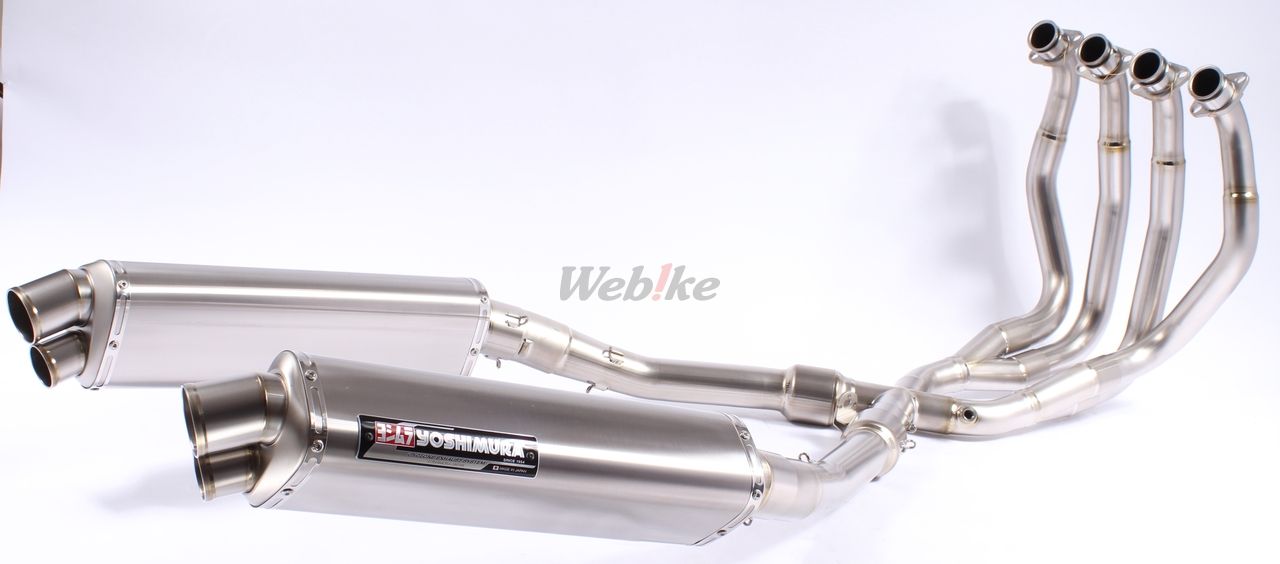 YOSHIMURA cyclone三角橢圓全段式鈦合金排氣管(110-509-8980)| Webike