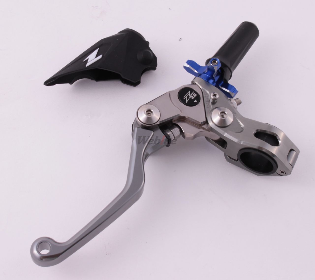 ZETA ピボットレバー3Fiブレーキ・クラッチセット（セロー250） ZETA ジータ ピボットレバーセット CP 3フィンガー 可倒式