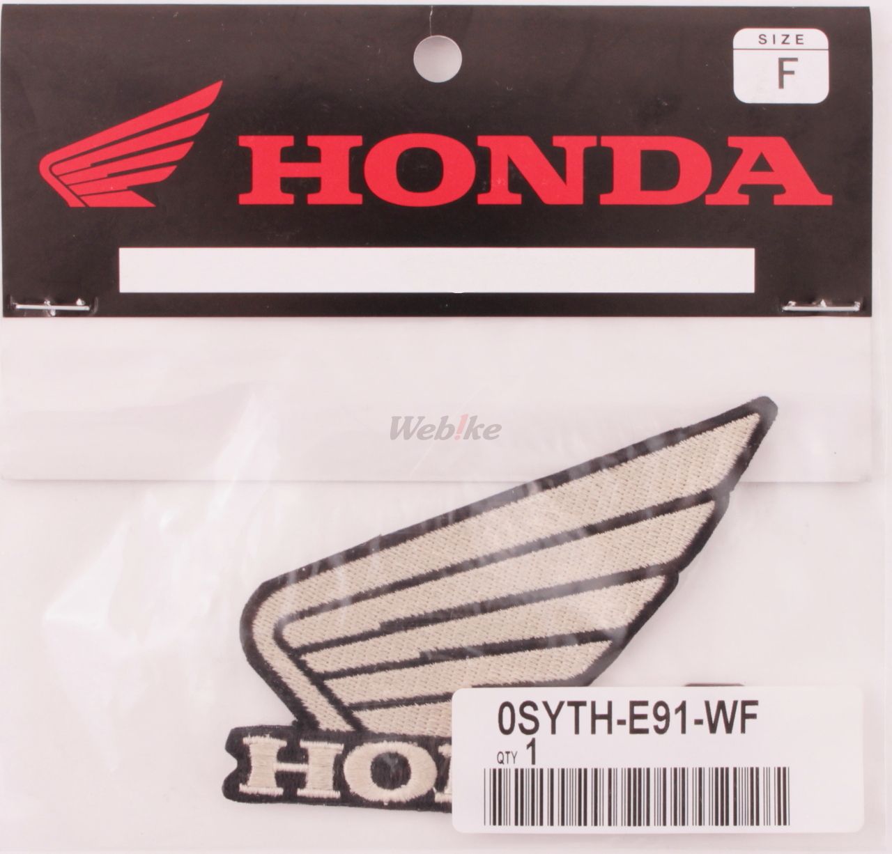 Webike Honda ホンダ ウイング刺繍ワッペン 0sythe91wf ステッカー デカール 通販