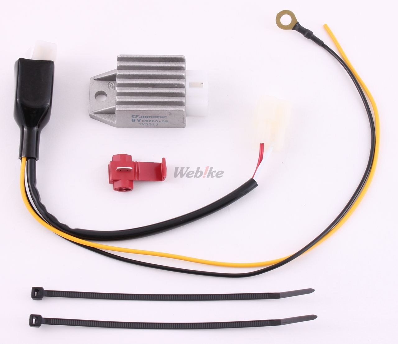 Webike Minimoto ミニモト 6vモンキーシリコンレクチファイヤーからレギュレーター モンキー 40 レギュレーター レクチファイヤ 通販