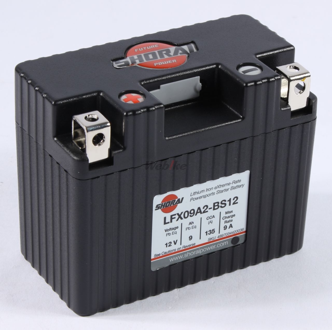 Webike Shorai Battery ショーライバッテリー リチウムフェライトバッテリー 250t Lfx09a2 Bs12 リチウム系 バッテリー 通販