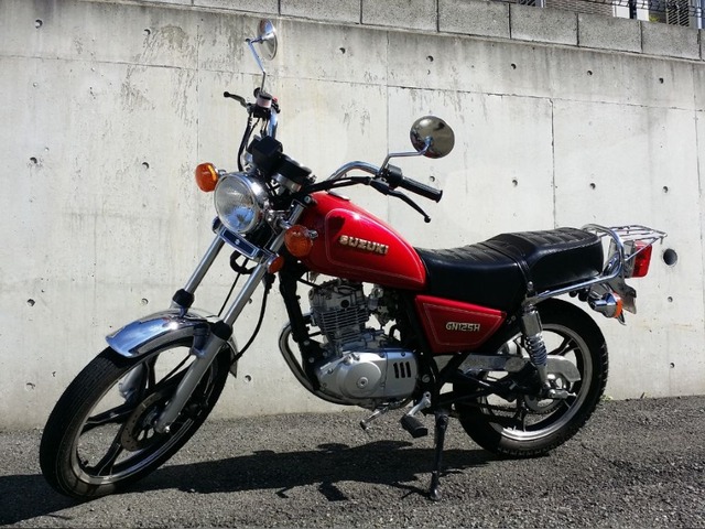 GN125H 横浜 - オートバイ車体