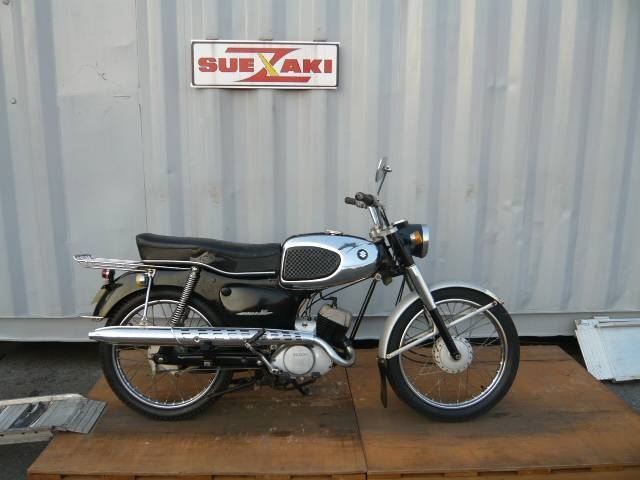 スズキの古いバイクセルペット❗