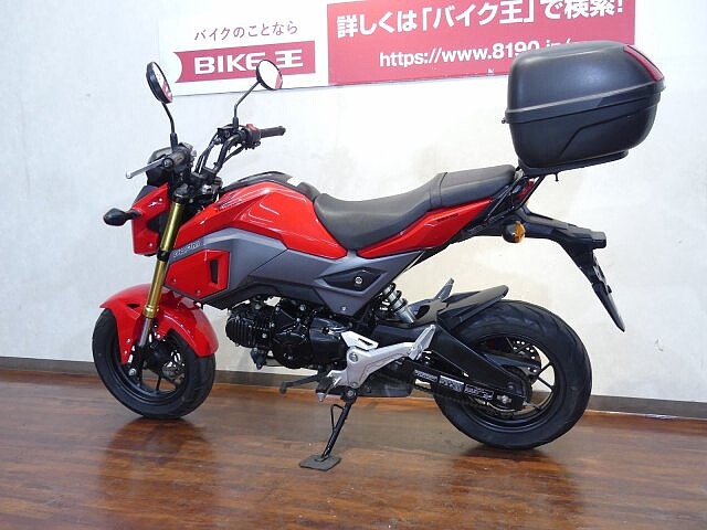 グロム ホンダ グロム Grom 125 Giviトップケ ス装備 人気 の販売情報 バイク王 福岡店 ウェビック バイク選び