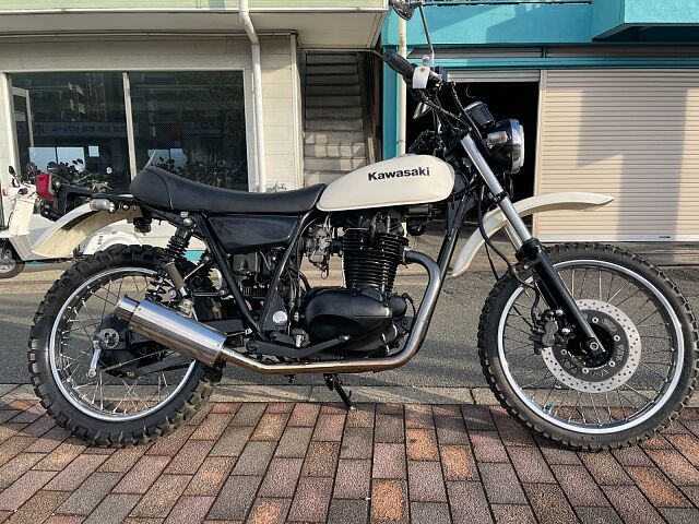 ニッサン・638 Kawasaki 250tr 自賠責付き 希少レトロカラー 大阪 ...