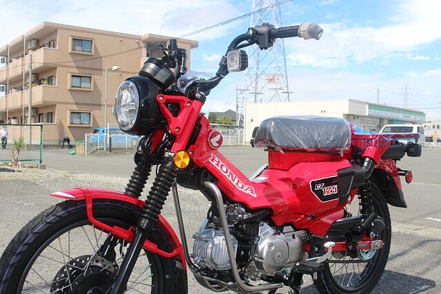 Ct125 ハンターカブ ホンダ 都会にも山にも似合う新しいトレッキングバイクの販売情報 Sbs伊勢崎西馬似駆屋 ウェビック バイク選び