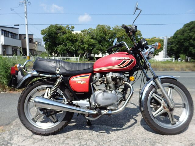 ホンダ 赤に再塗装 ホンダ純正 ホーク2 HM-36M ヘッドライト ケース ライトケース 旧車 ホーク3 CB400T CB250T バブ 当時物 族車 暴走族 赤色HONDA