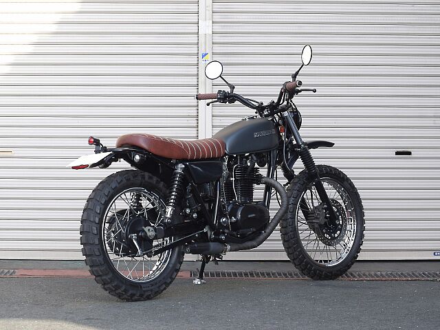 250TR/カワサキ/KAWASAKI 250TR ビンテージオフにネオレトロな装いの