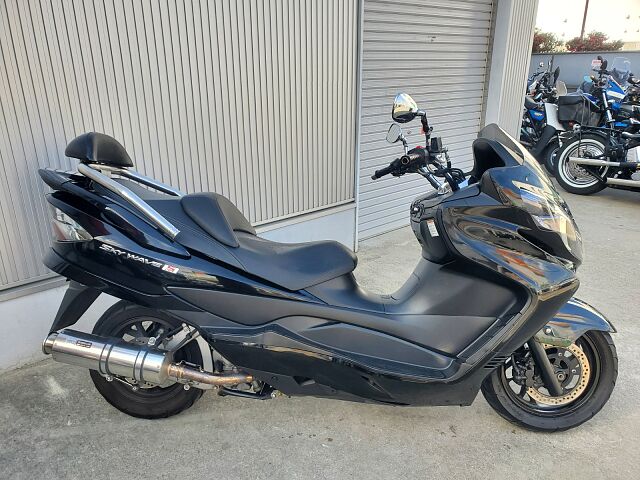 スズキ スカイウェイブ SKYWAVE 250 TYPEM CJ45 マニュアルモード