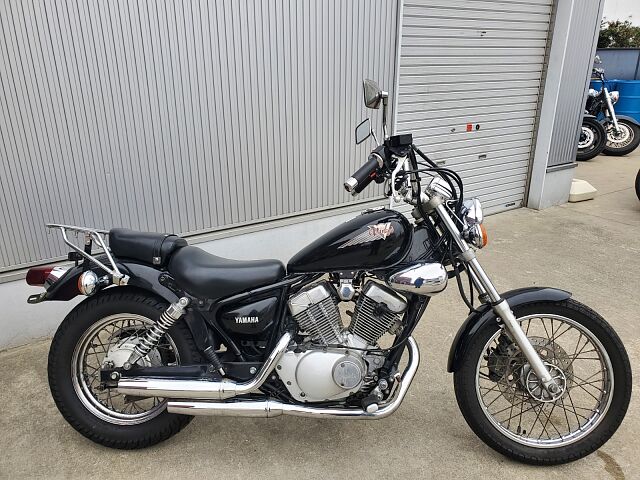 ☆30万円！ビラーゴ250 セル1 実働車☆ヤマハ 3DM 縦溝タイヤ