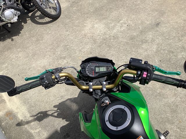 Z125PRO/カワサキ/KAWASAKI Z125 プロ BR125H型 FI 倒立フォーク アップハンドル ビレットレバー バーエンドミラー |  Zuttoride Market（ずっとライドマーケット）