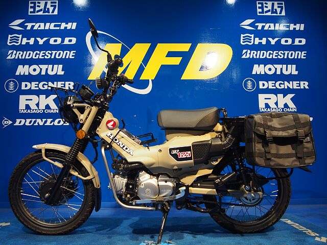 CT125 ハンターカブ125/ホンダ/HONDA CT125 ハンターカブ CT125 ハンターカブ!! 廃盤カラーのベージュ!!キジマ製パーツ装着車  | Zuttoride Market（ずっとライドマーケット）