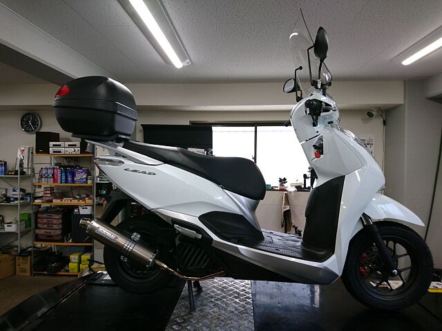 リード125 ホンダ スクリーン Box モリワキマフラーの販売情報 Seeks ウェビック バイク選び