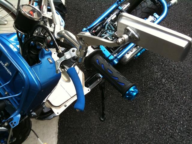 Kitaco キタコ レバーラップ ブルー を使った Numawoさんのバイク用品インプレッションです バイク 用品レビュー 口コミ 適合情報 コスパや性能評価は ウェビック