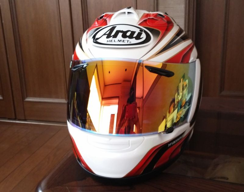 Arai アライ スーパーアドシスiミラーシールドのユーザーレビューやインプレッション ウェビック