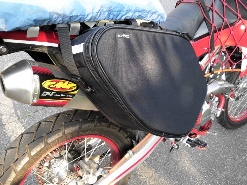 ホンダ Crf250l タナックス モトフィズ Tanax Motofizz 車体用バッグ ケース 口コミ 動画インプレッション 1 バイクパーツ通販 Webike