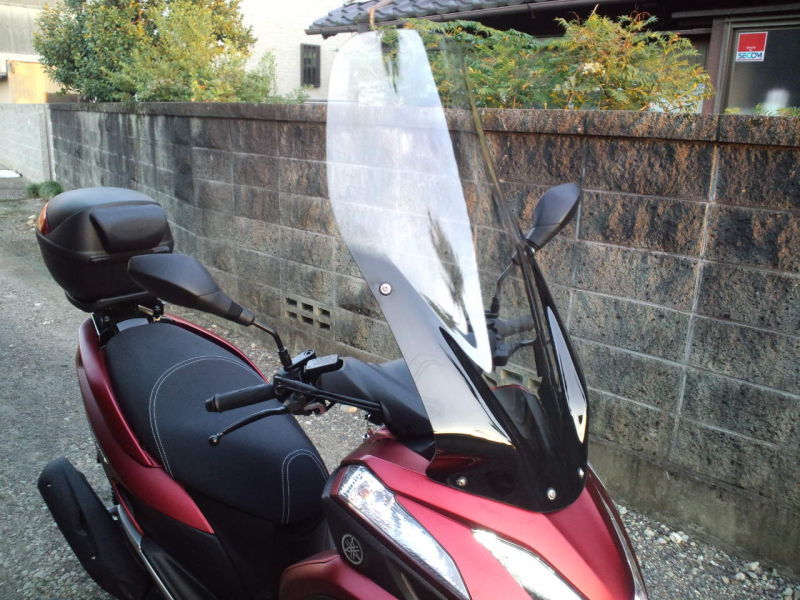 Webike Yamaha ヤマハ ワイズギア ハイスクリーン トリシティ125 Tricity Q5kysk0r01 スクリーン 通販