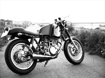 YAMAHA SR400 Brooklands:ブルックランズ AJS PORCUPINE シングル