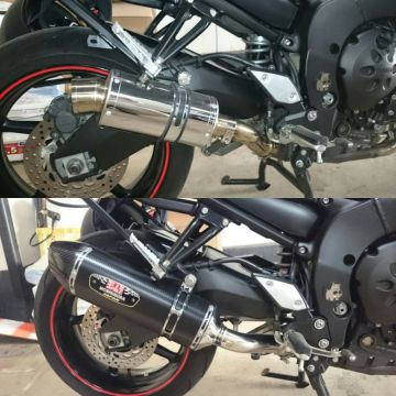 YAMAHA FZ1フェザー YOSHIMURA:ヨシムラ スリップオン R-77Jサイクロン